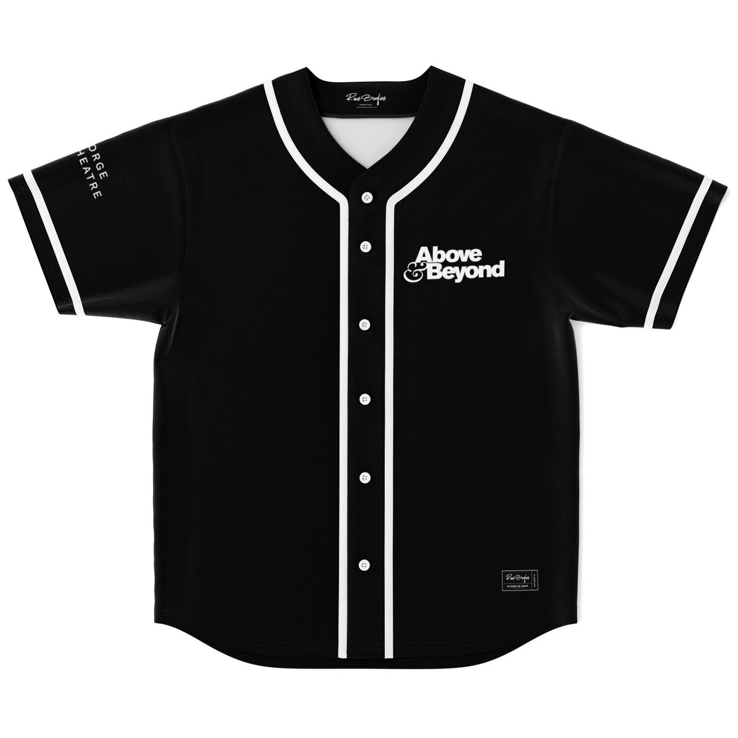 Above & Beyond Black Logo Rave Baseball Jersey
