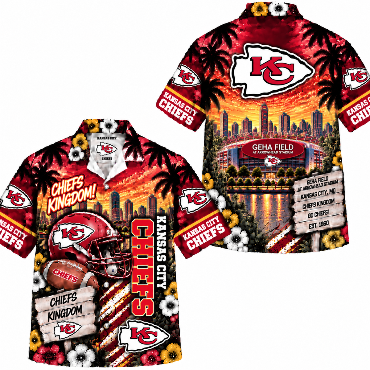 Chiefs Kingdom Hawaiian Shirt
