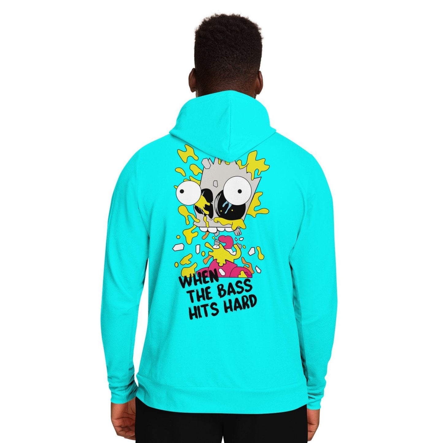 Simpson when the bass hits hard d’oh! hoodie