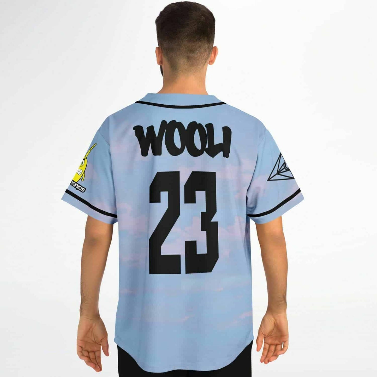Illenium Pastel Light Cloudy Sky Rave Baseball Jersey