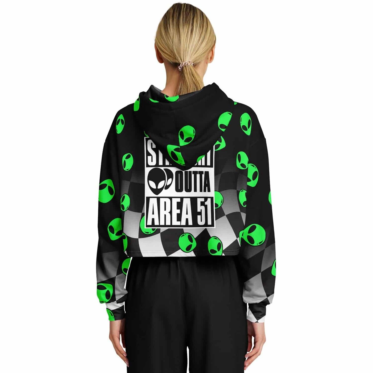 Alienator Cropped Hoodie