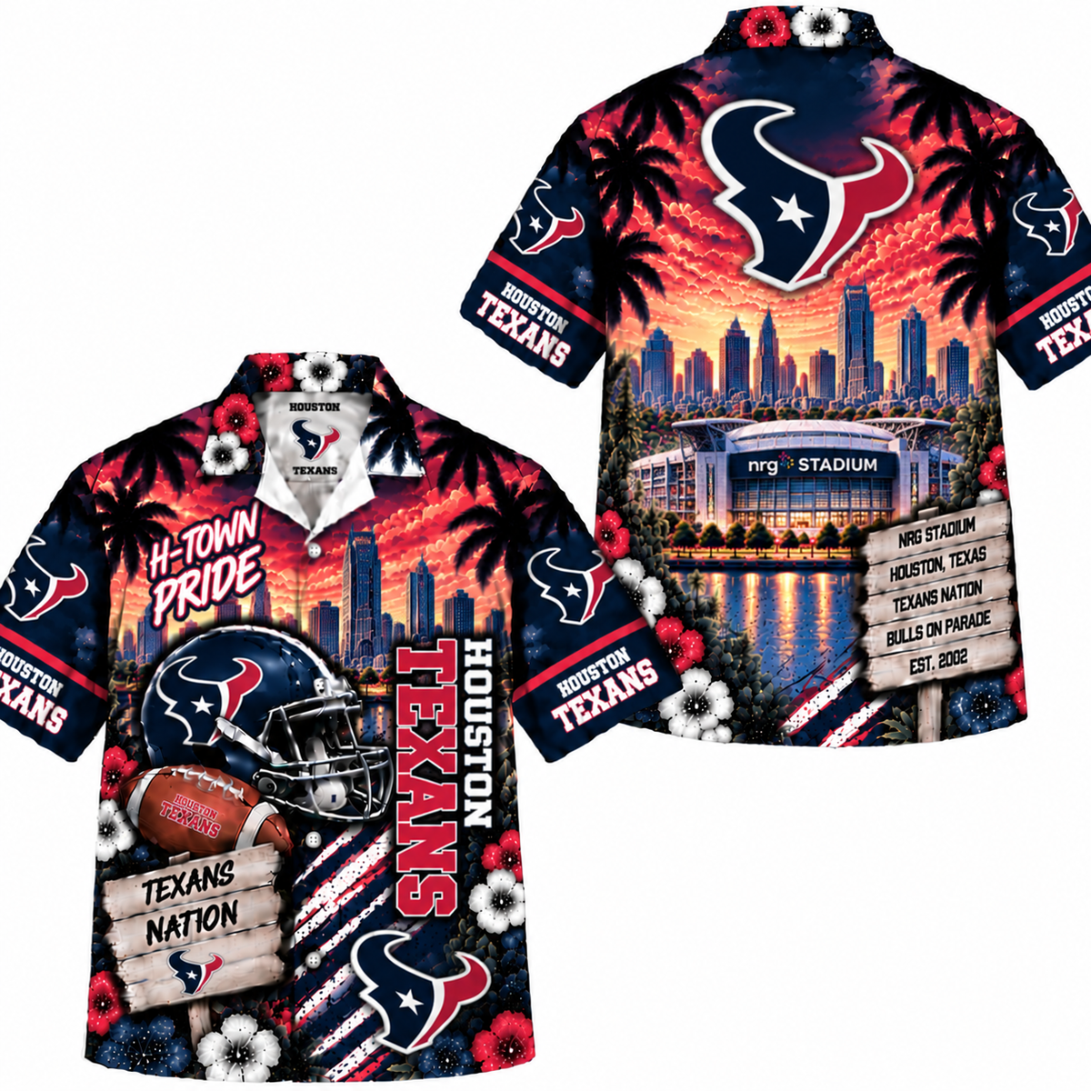 Houston Texans Nation Hawaiian Shirt