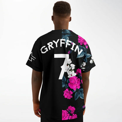 Gryffin Black Split Rave Baseball Jersey