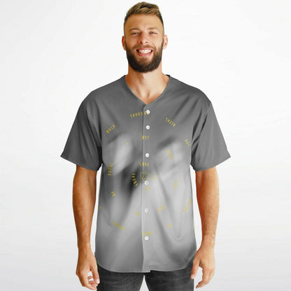 ODESZA Lyric Icosahedron Reversible Baseball Jersey