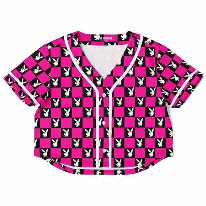Playboy Cropped Baseball Jersey