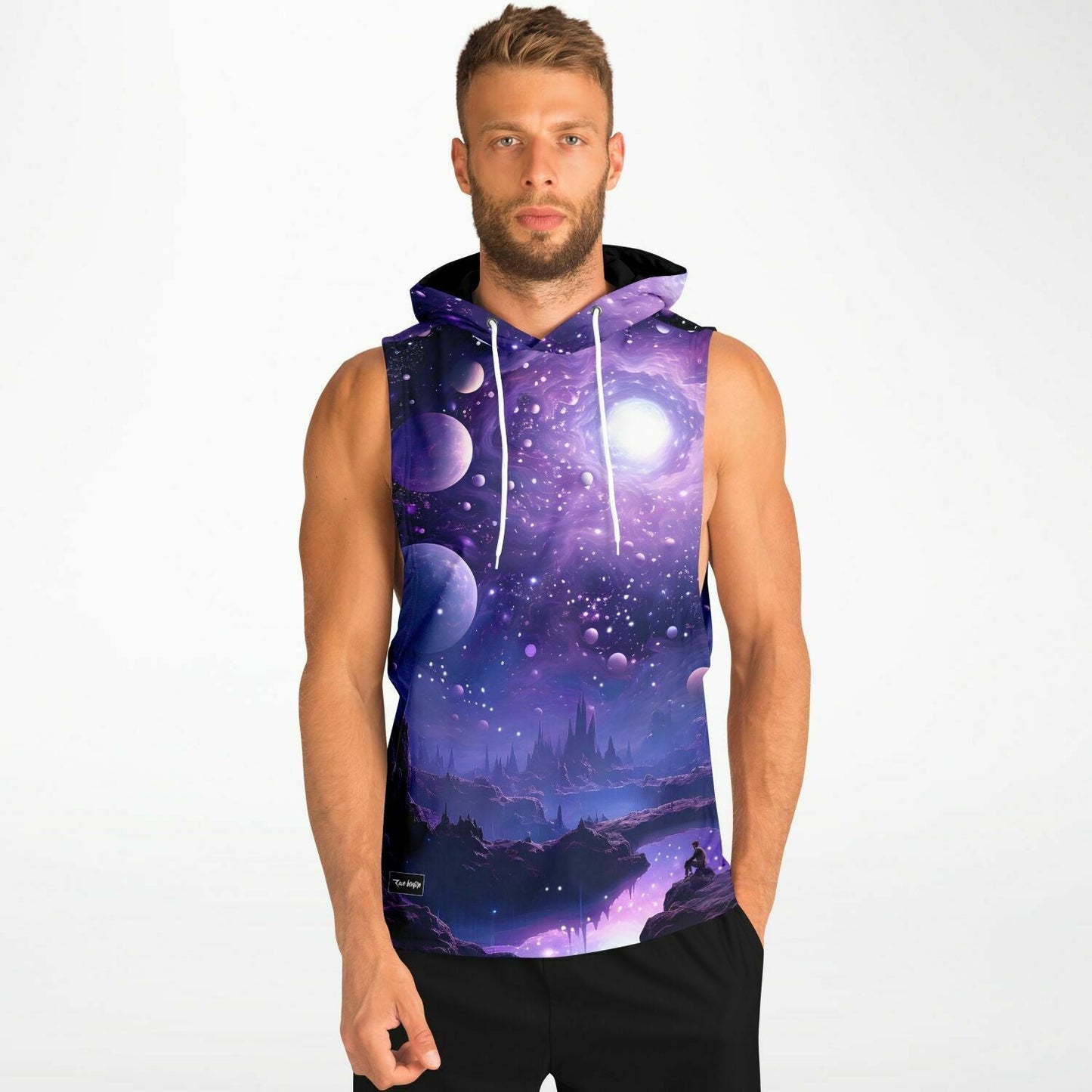 Outerspace Sleeveless Hoodie
