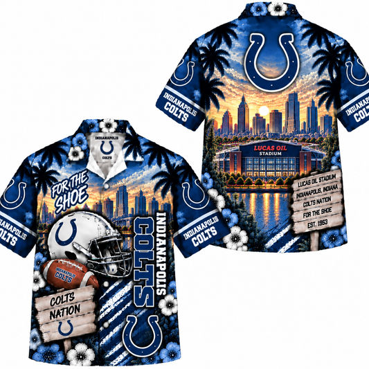 Indianapolis Colts Nation Hawaiian Shirt