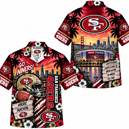 San Francisco 49ers Nation Hawaiian Shirt