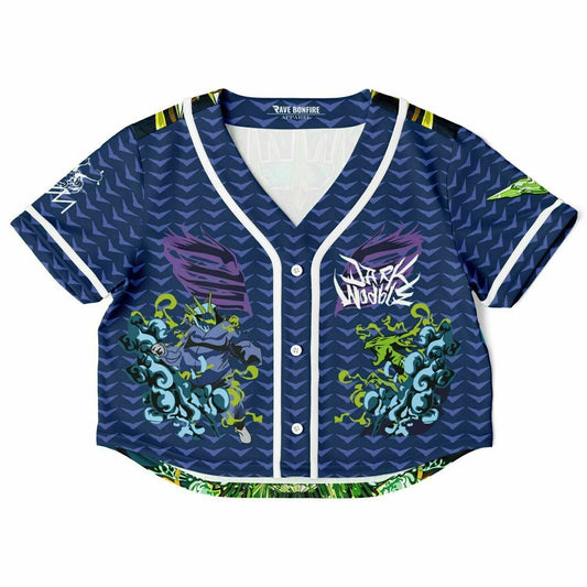 Ganja White Night Jersey Cropped
