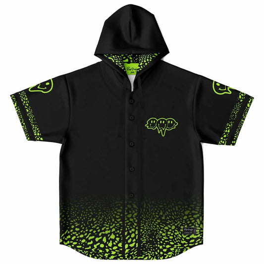 Demille custom Hooded Baseball Jersey