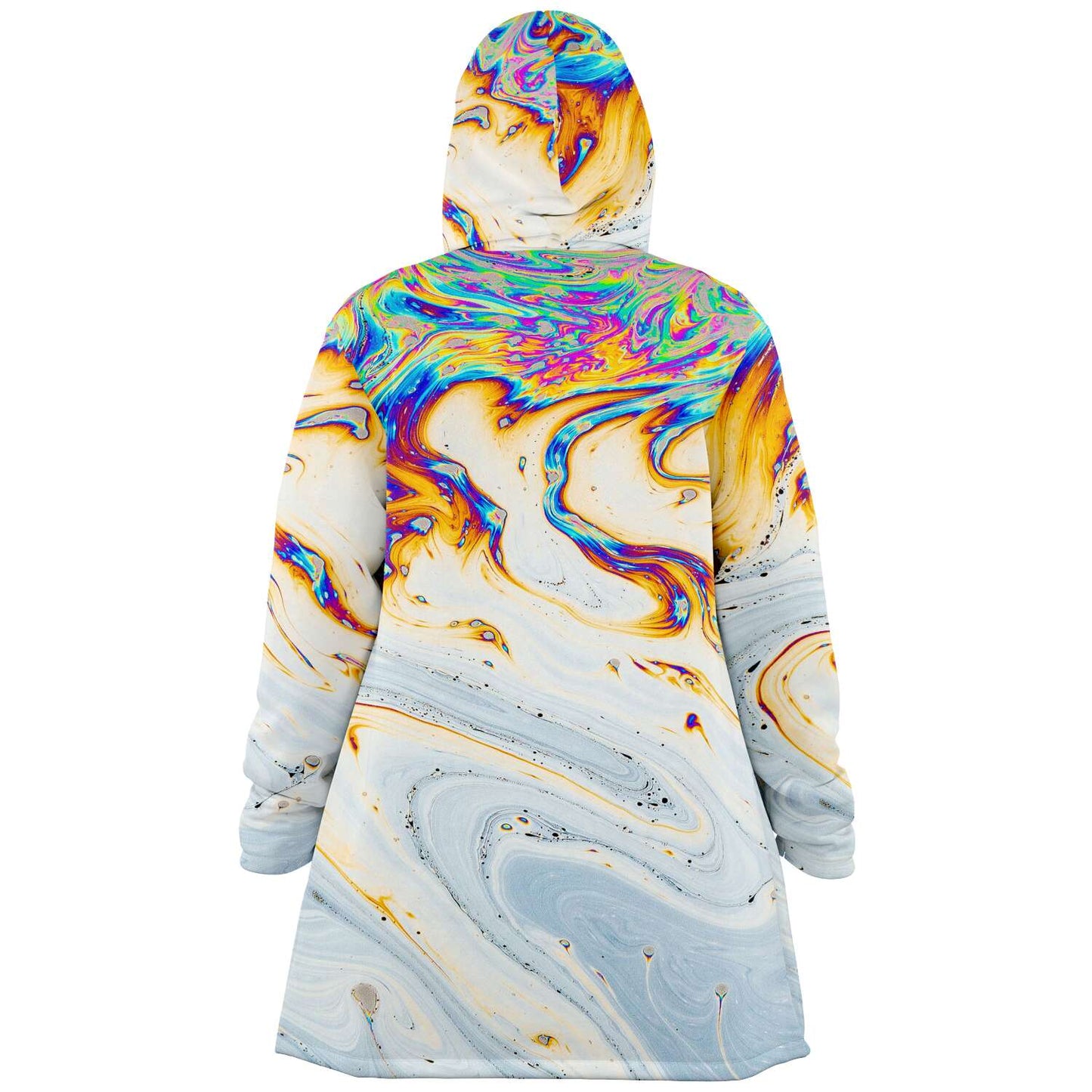 Cream Iridescent Soap Rave Cloak