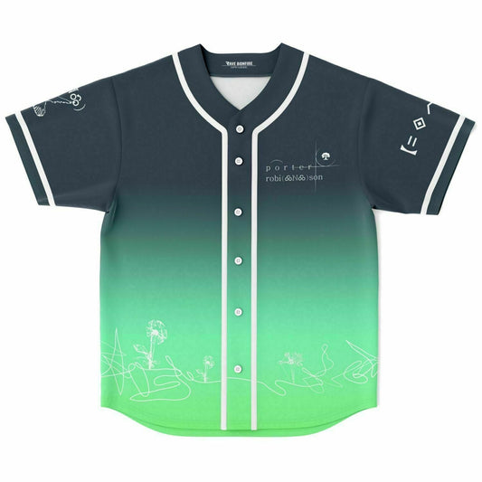 Porter Robinson Charcoal Navy Top Bottom Rave Baseball Jersey