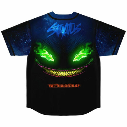 STRXTUS Deep Blue Cosmic Scene Rave Baseball Jersey