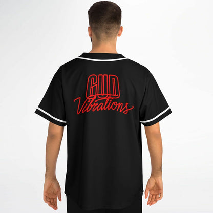 SLANDER & NGHTMRE Black Artist Wordmark Rave Baseball Jersey
