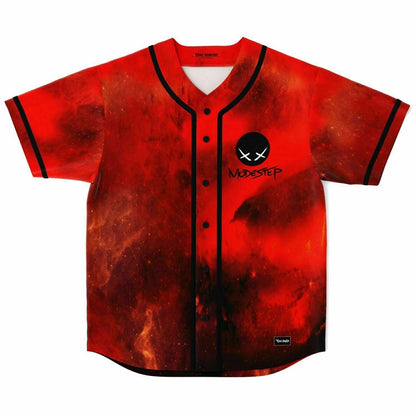 Modestep Deep Red Galaxy Rave Baseball Jersey