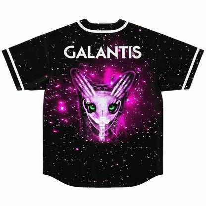 Galantis Black Outer Space Rave Baseball Jersey