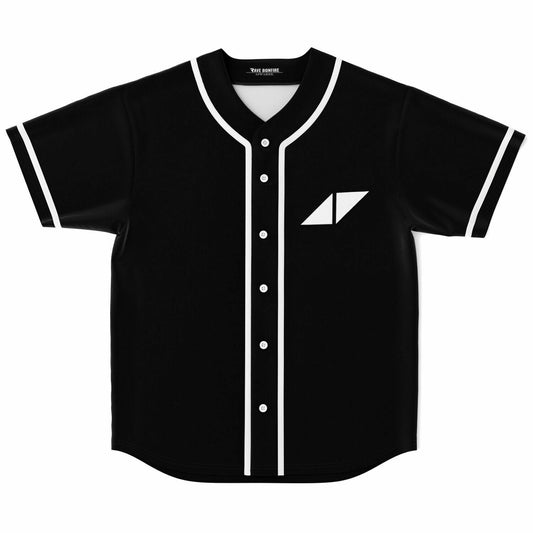 Avicii Black Triangle Logo Rave Baseball Jersey
