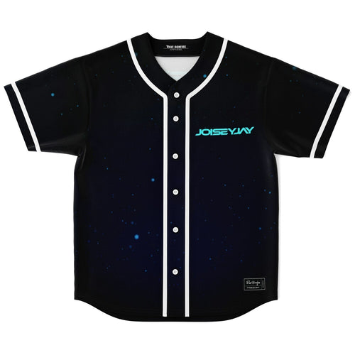 Joisey Jay Black Starry Galaxy Rave Baseball Jersey