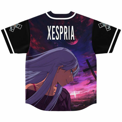 Xespria Purple Anime Dusk Rave Baseball Jersey