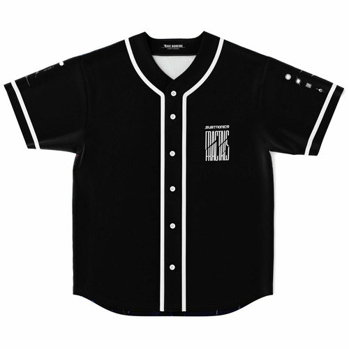 Subtronics Black Jersey Rave Baseball Jersey