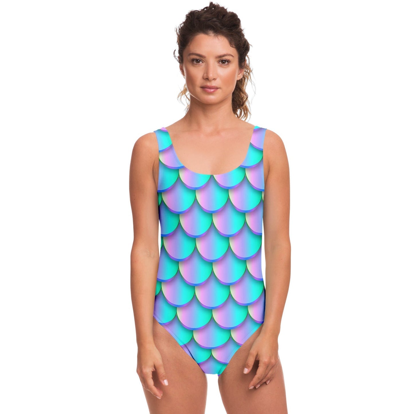 Turquoise Mermaid Rave Swimsuit