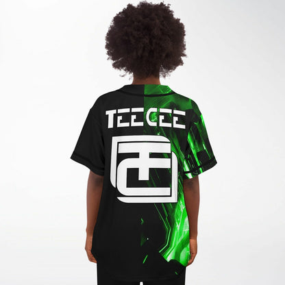 Green teecee baseball jersey