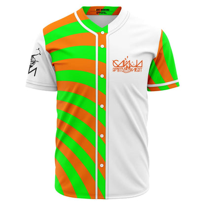 Bright Orange Beatles Yellow Rave Baseball Jersey