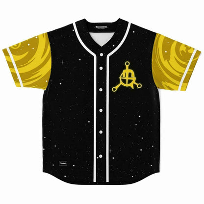 John Summit Black Starry Cosmic Space Rave Baseball Jersey
