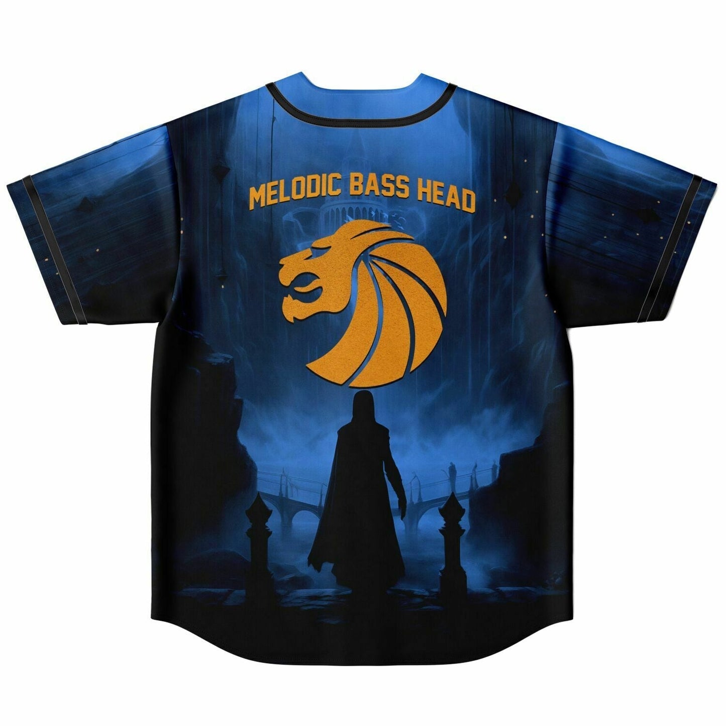 Melodic Bass Head Dark Fantasy Reversible Baseball Jersey