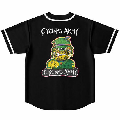 Subtronics Green Galaxy Cyclops Reversible Baseball Jersey
