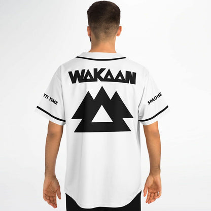 Liquid Stranger White ‘Liquid Stranger’ Rave Baseball Jersey