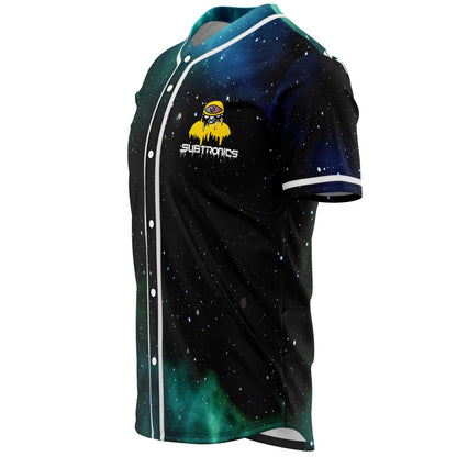 Subtronics Black Galaxy Starfield Rave Baseball Jersey