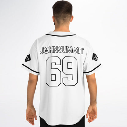 John Summit White Triangle Rave Baseball Jersey