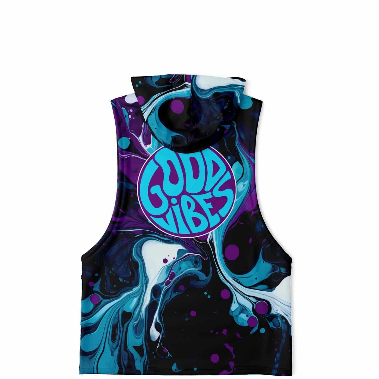 Good Vibes Sleeveless Hoodie