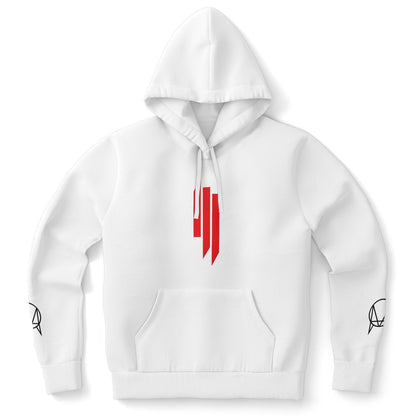 Skrillex White Logo Rave Hoodie
