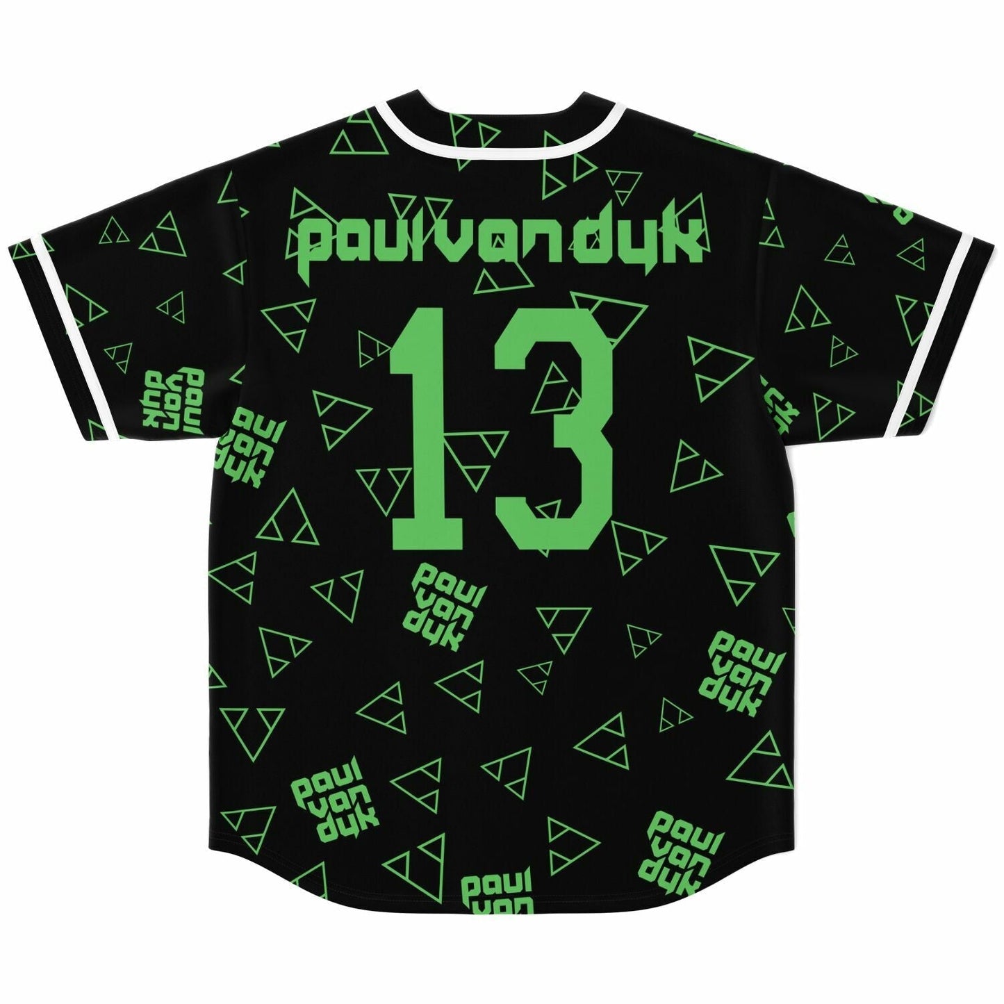 Paul van Dyk Black ‘Paul Dyk’ Rave Baseball Jersey