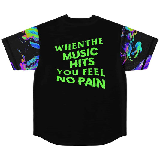 Feel no pain custom Baseball Jersey V1