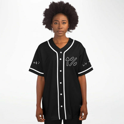 San Holo Black Minimal ‘Up Rave Baseball Jersey