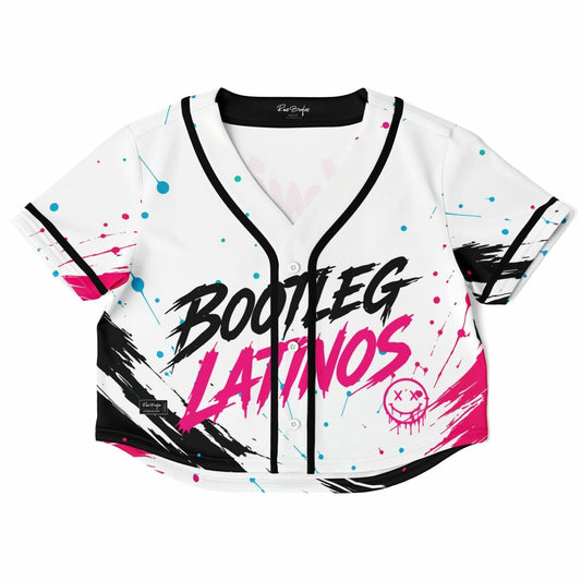Bootleg custom Cropped Baseball Jersey V2