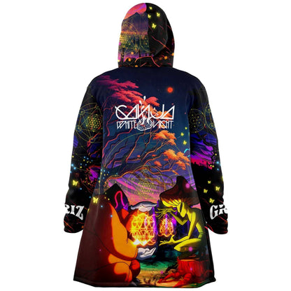 LSDREAM Black Ground Cosmic Dreamscape Rave Cloak