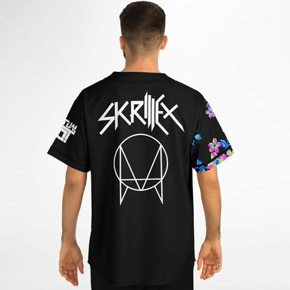 Zomboy Black Neon Cherry Rave Baseball Jersey