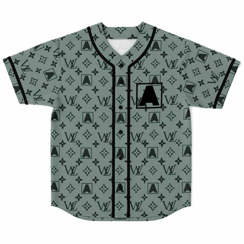 Sage Gray Louis Vuitton Rave Baseball Jersey