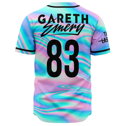 Gareth Emery Pastel Holographic Rave Baseball Jersey
