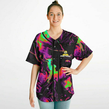 Subtronics Pretty Rave Girl Reversible Baseball Jersey