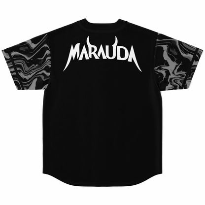 MARAUDA Black Body Rave Baseball Jersey