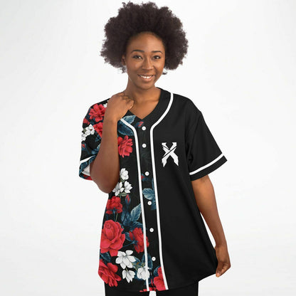 Excision Black Split Rave Baseball Jersey