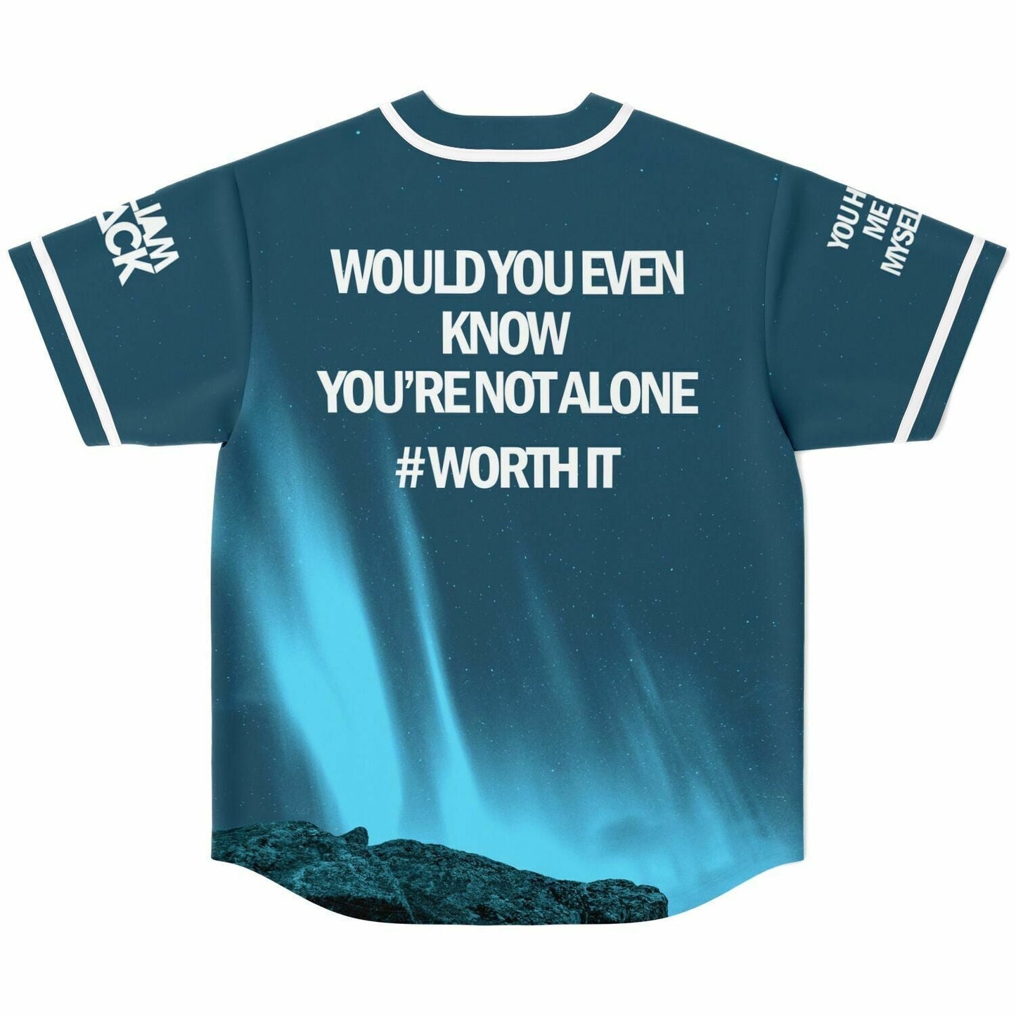 Seven Lions Dark Teal Night Sky Rave Baseball Jersey