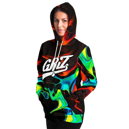 GRiZ Script Liquid Paint Rave Hoodie