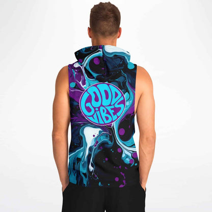Good Vibes Sleeveless Hoodie