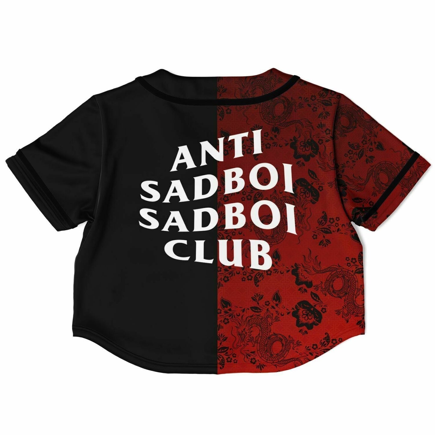 Sad Sky Rave Crop Top